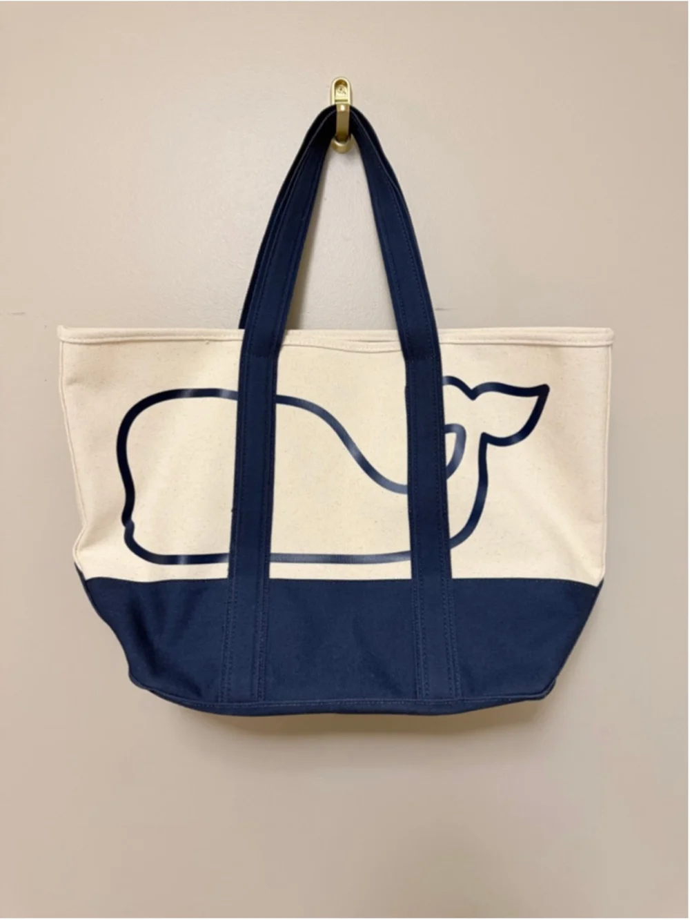Vineyard Vines Canvas Tote Bag